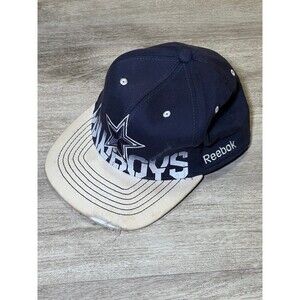 DALLAS COWBOYS REEBOK ONFIELD NFL EQUIPMENT CAP HAT - SIZE SMALL / MEDIUM‎ youth